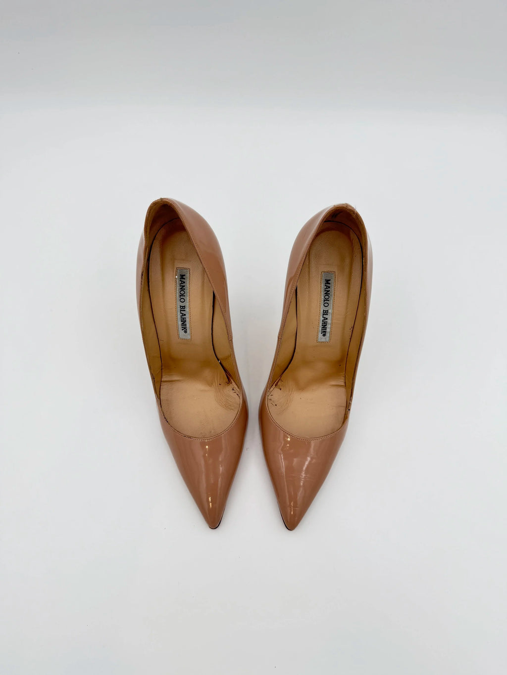 Manolo Blahnik nude stilleto - Size EU39