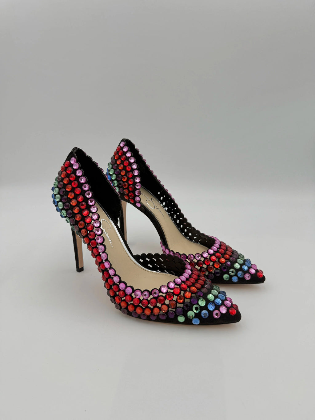 Jessica Simpson Beaded Multi Color Pump - New - Size US8.5