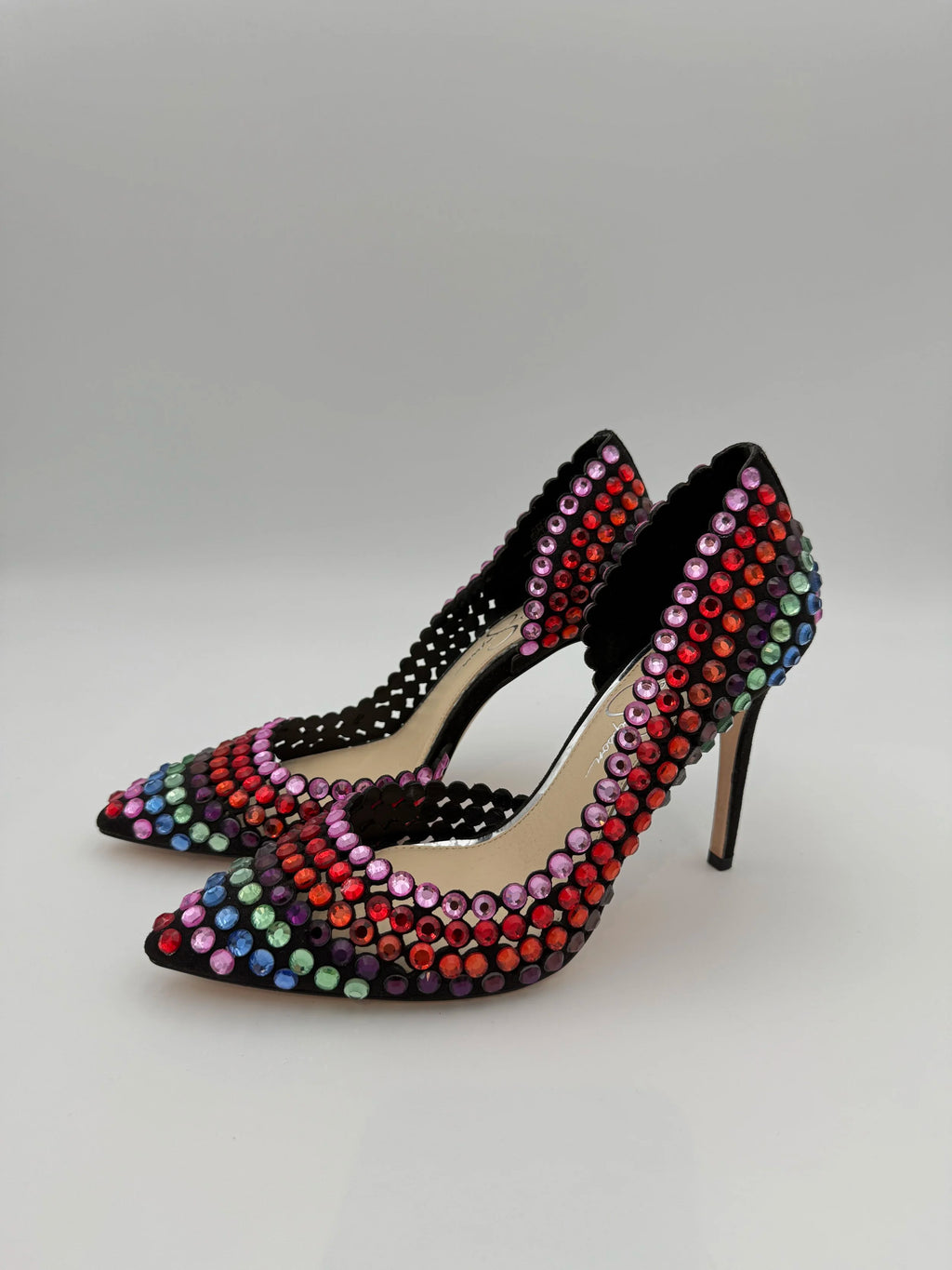 Jessica Simpson Beaded Multi Color Pump - New - Size US8.5