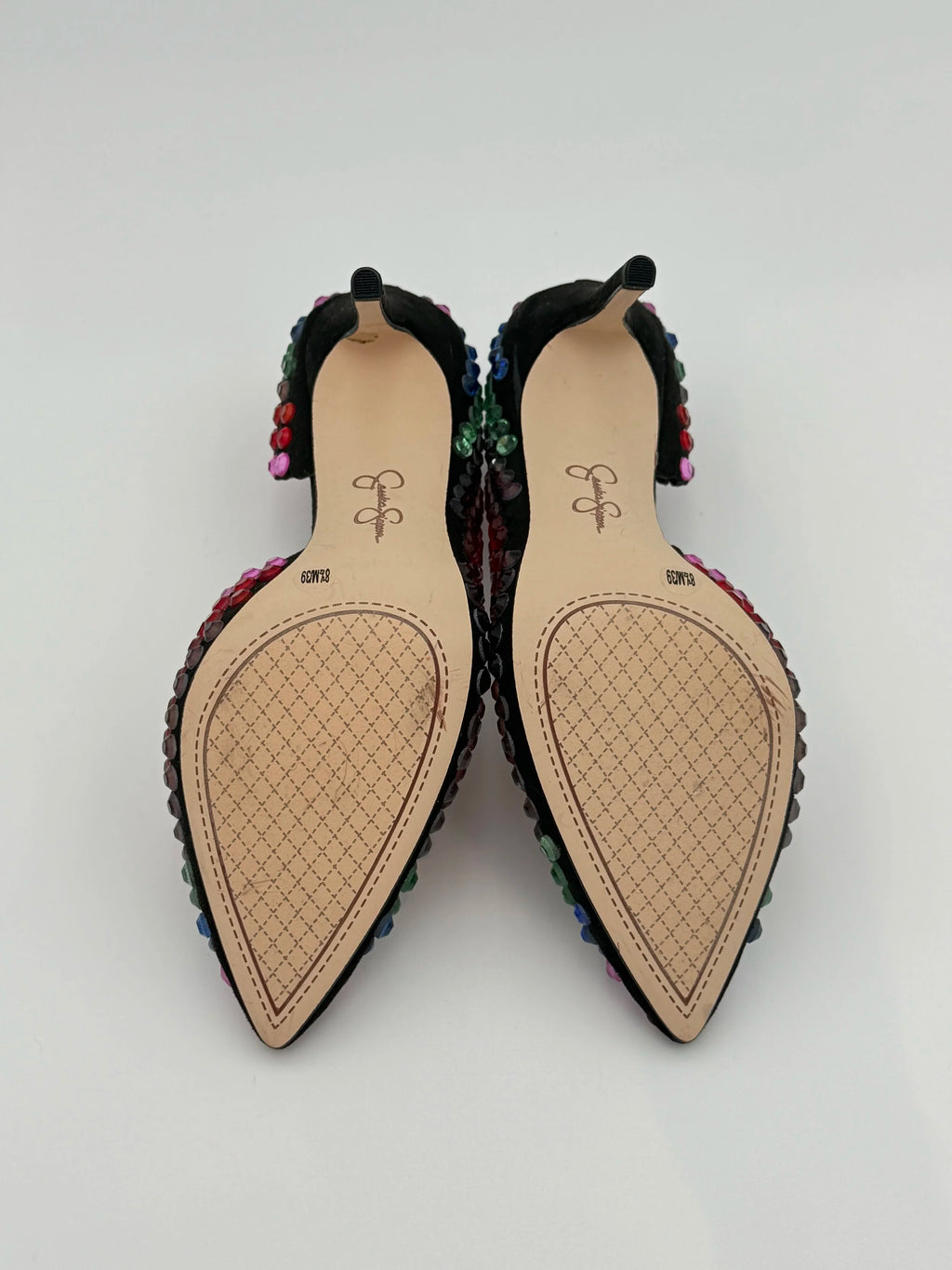 Jessica Simpson Beaded Multi Color Pump - New - Size US8.5