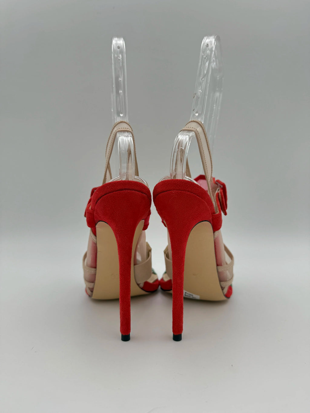 Color Mesh Strap Sandal - New - Size US39