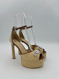 Michael Kors Raffia High Heel Platform - NEW - Size US9