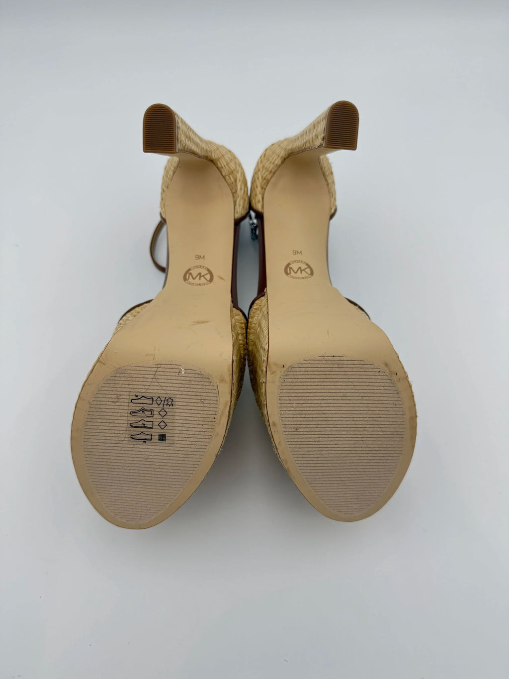 Michael Kors Raffia High Heel Platform - NEW - Size US9