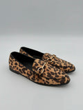 Zara Leopard Printed Hair Loafers - NEW - Size EU40