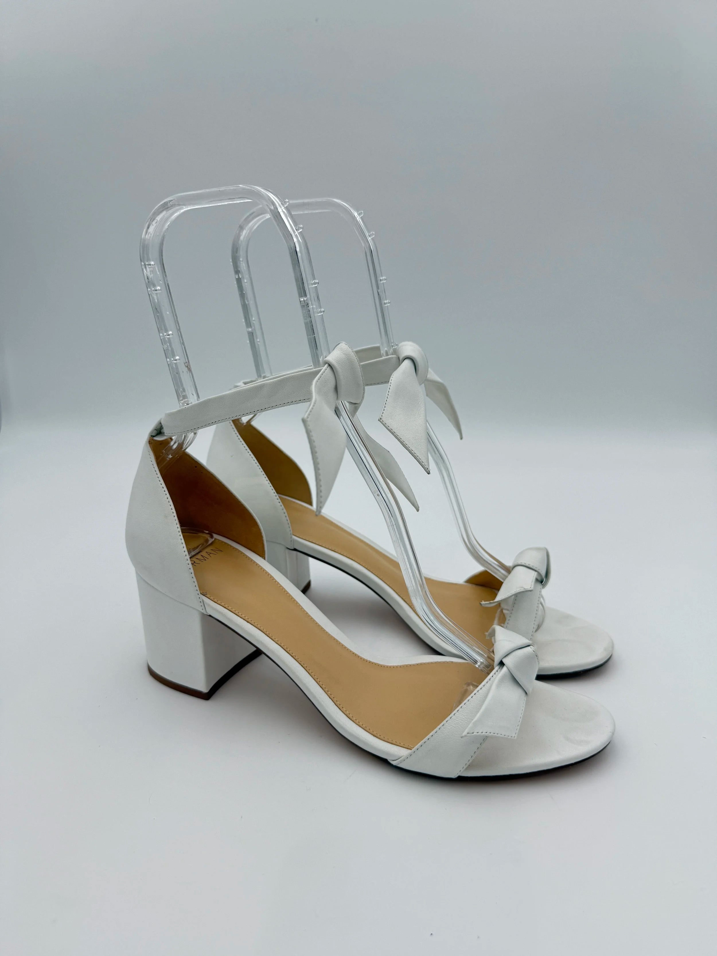 Alexandre Birman White Clarita Sandal - Size EU39.5