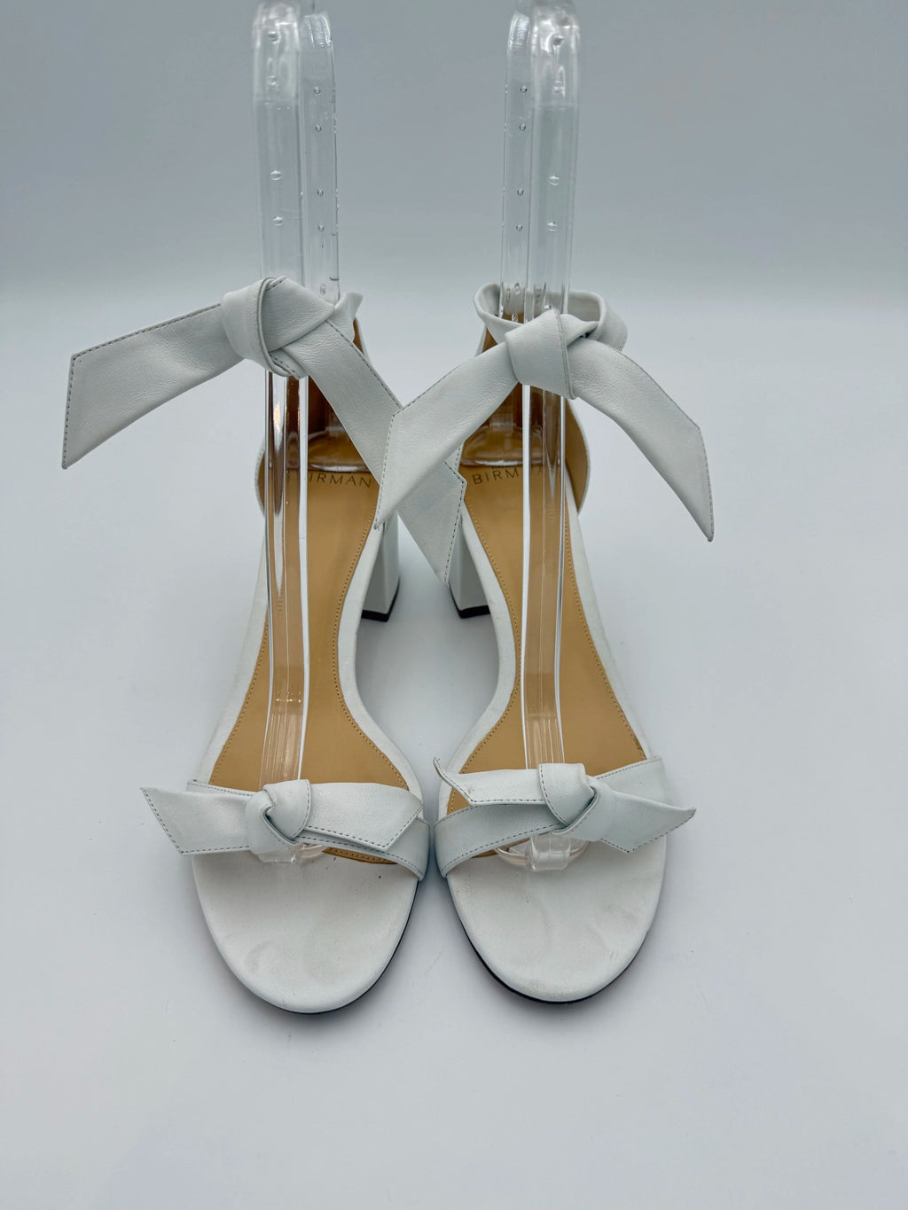 Alexandre Birman White Clarita Sandal - Size EU39.5