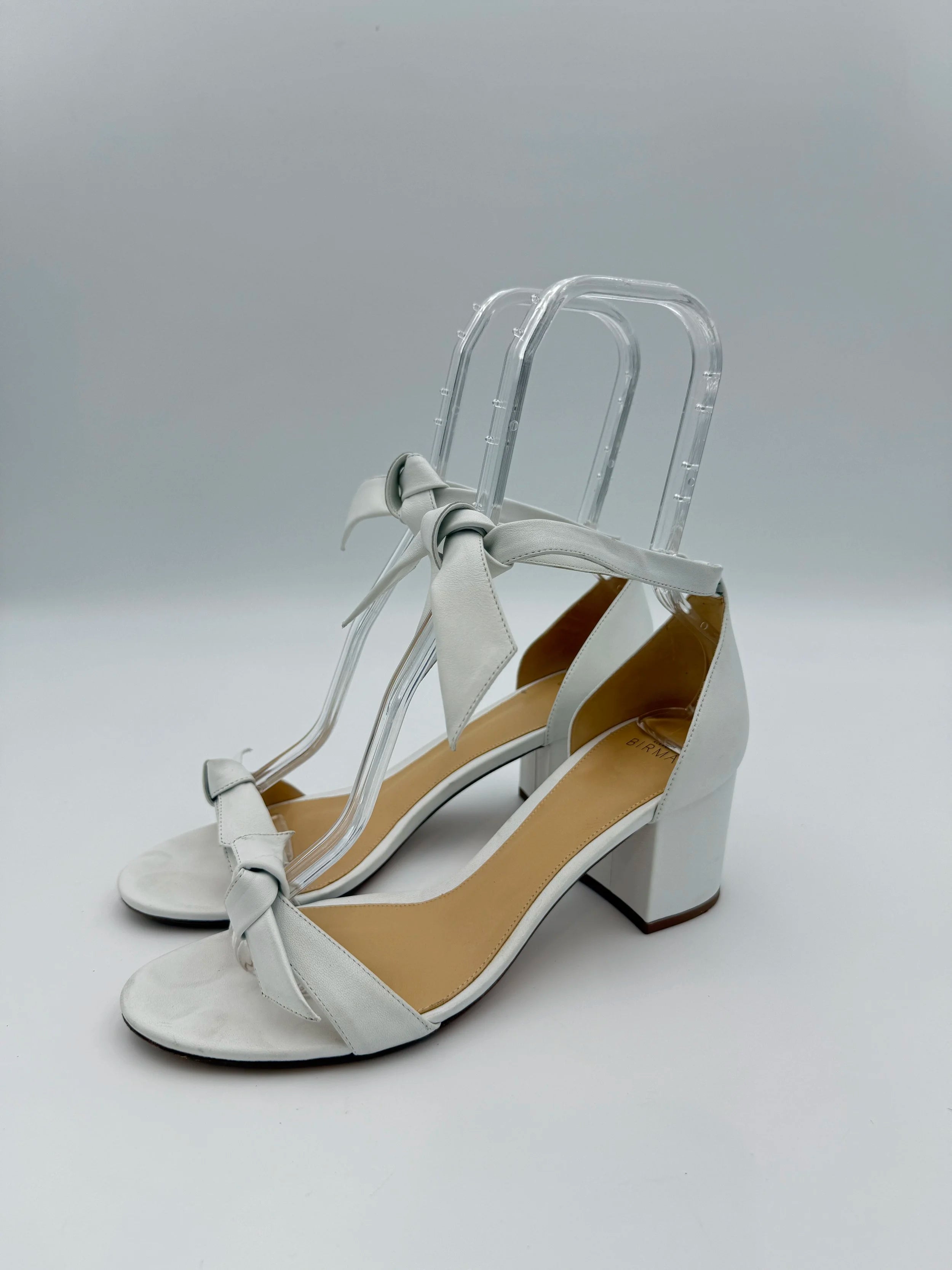Alexandre Birman White Clarita Sandal - Size EU39.5