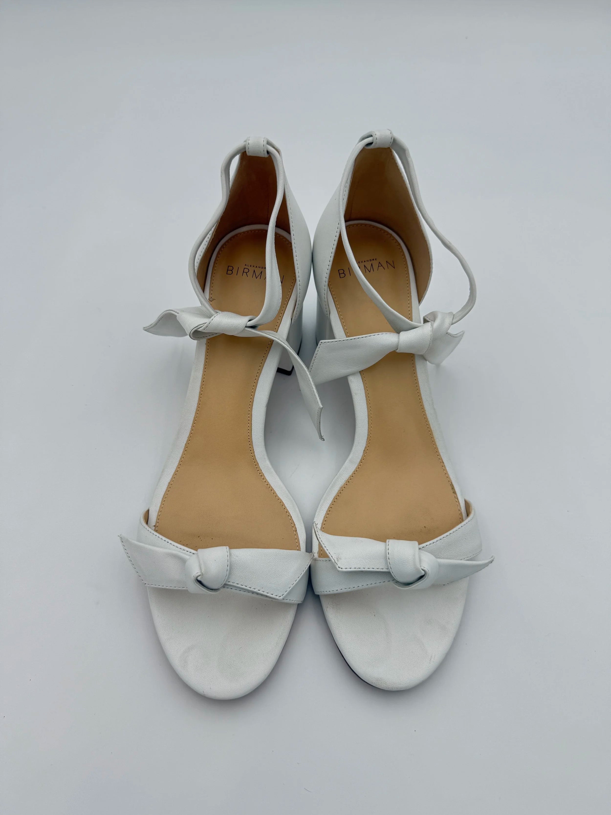 Alexandre Birman White Clarita Sandal - Size EU39.5