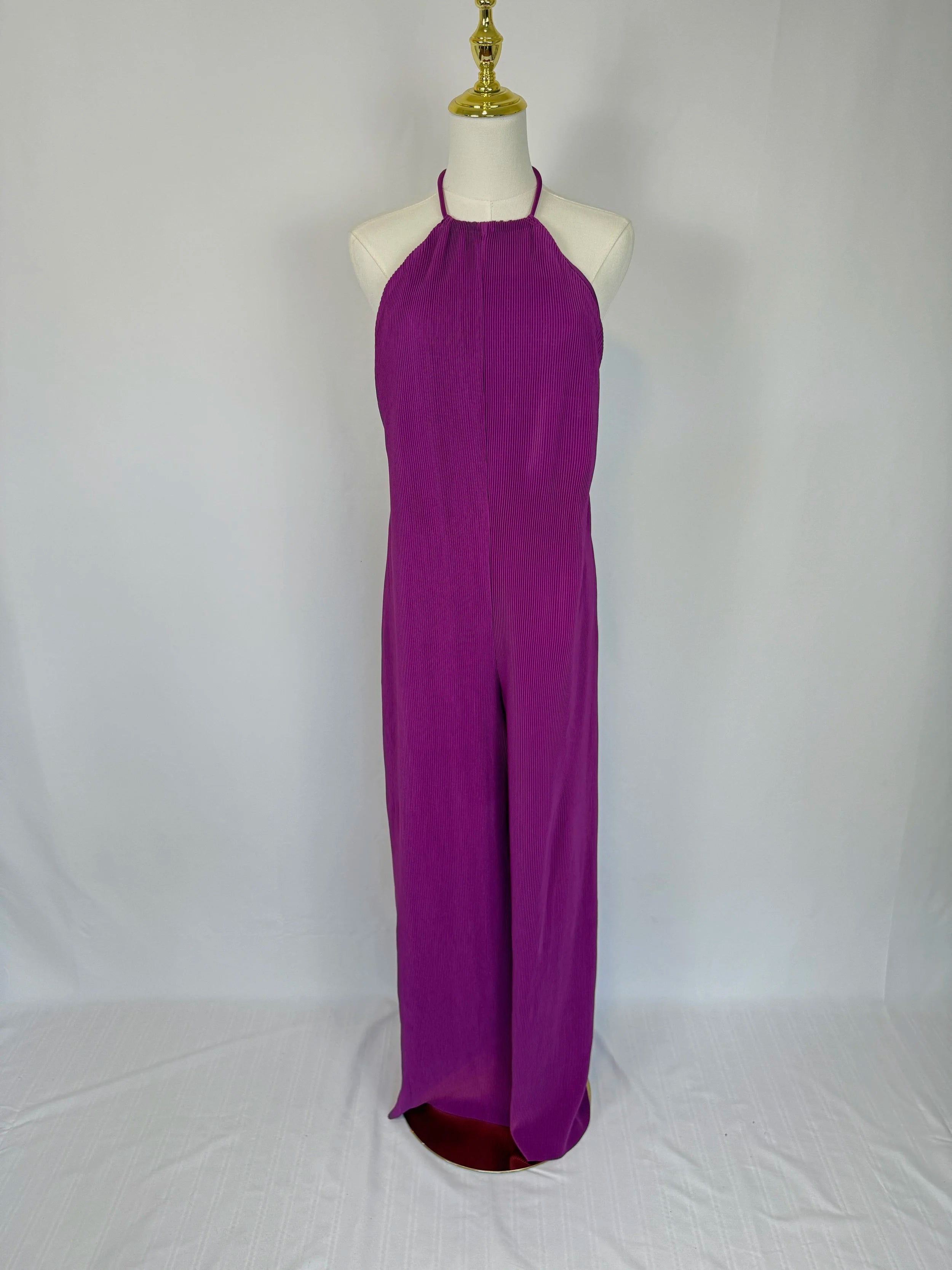 Farm Purple Jumpsuit - Size M