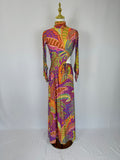Farm Printed Jersey Dress - NEW - Size S