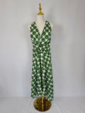 Tufi Duek Green Printed Dress - Size M