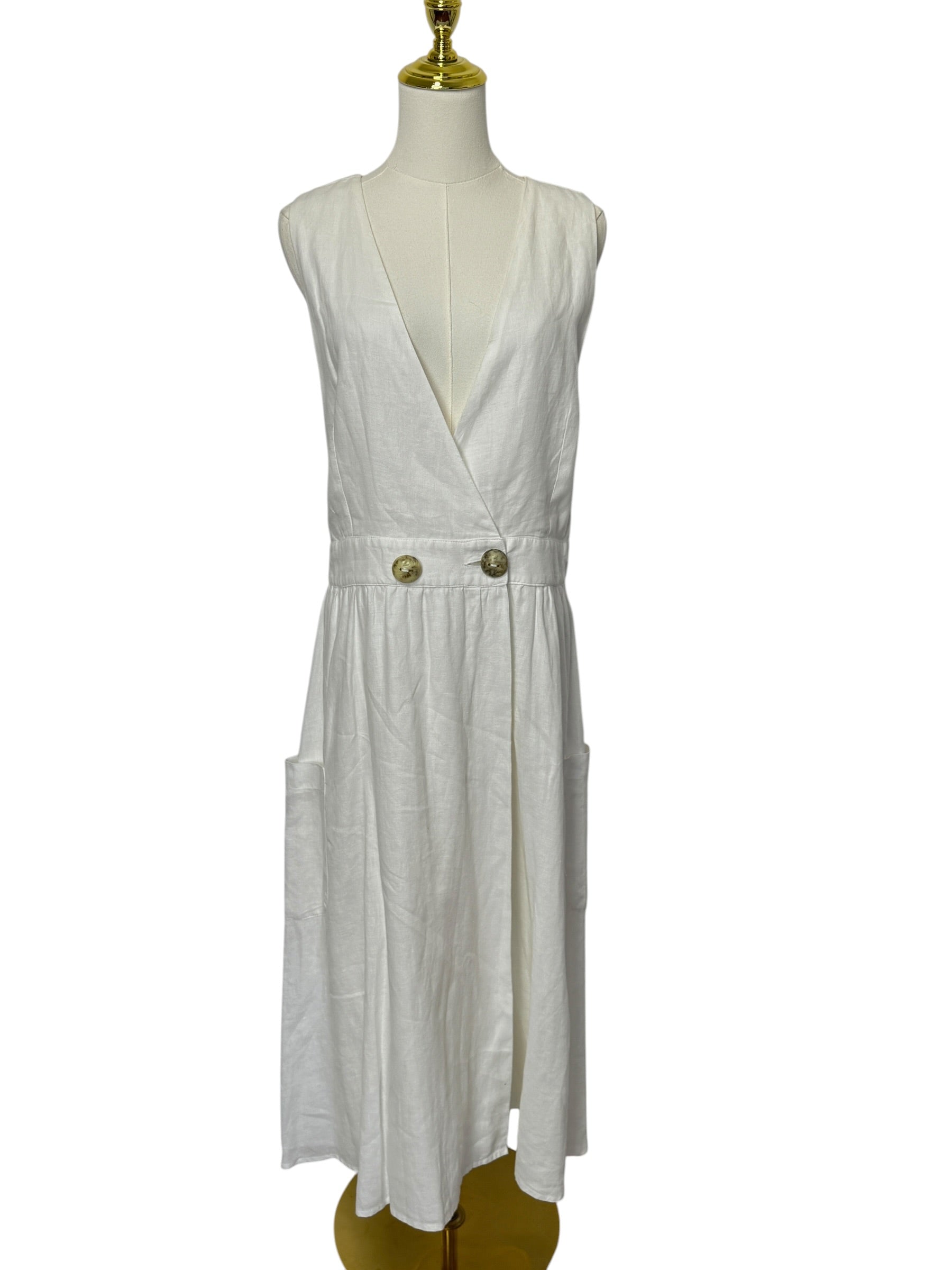 MIXED Summer Linen Dress - Size M