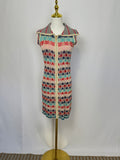 Color Knit Short Dress - Size S