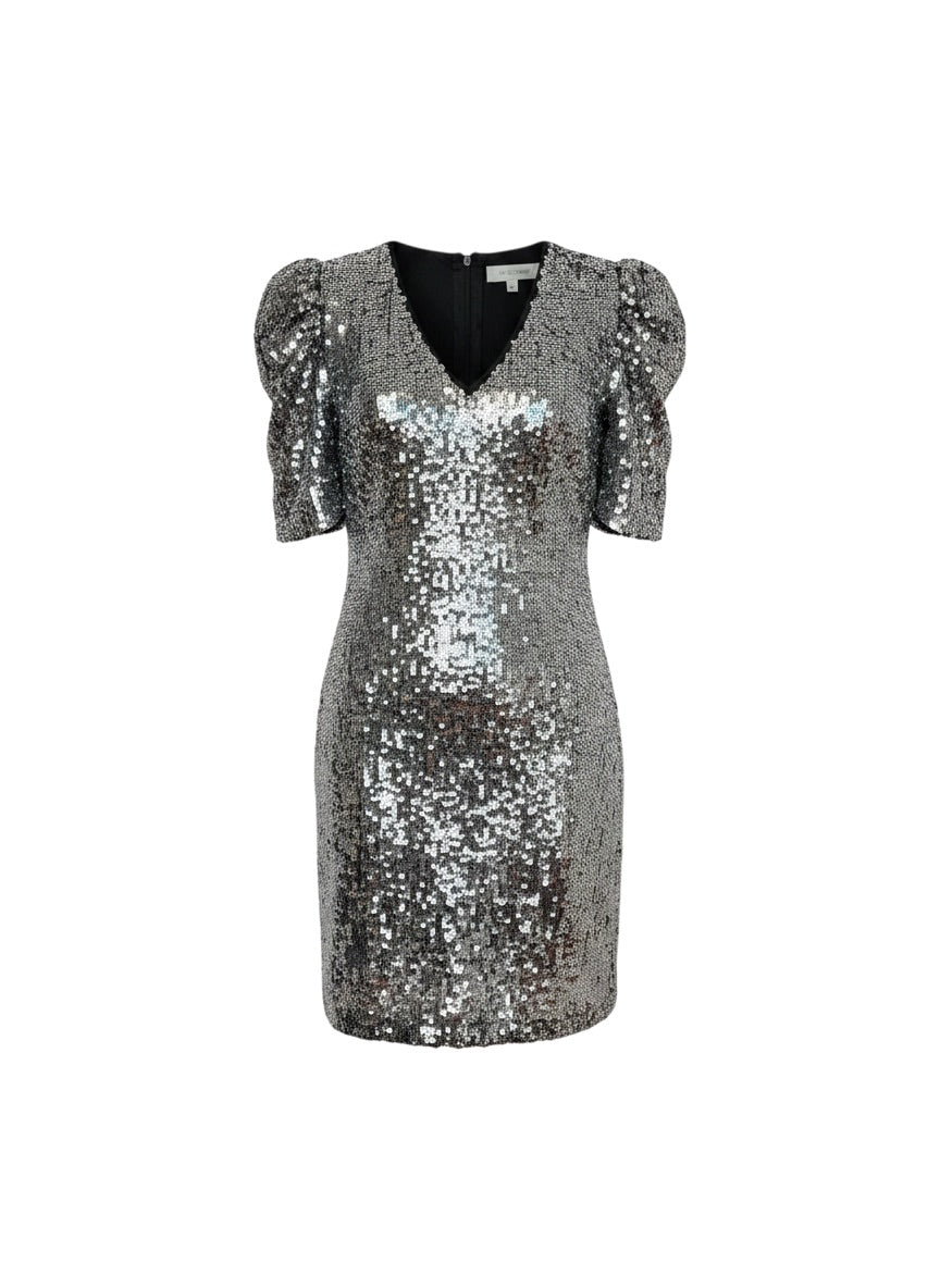 MK Silver Sequin Dress - Size US 6