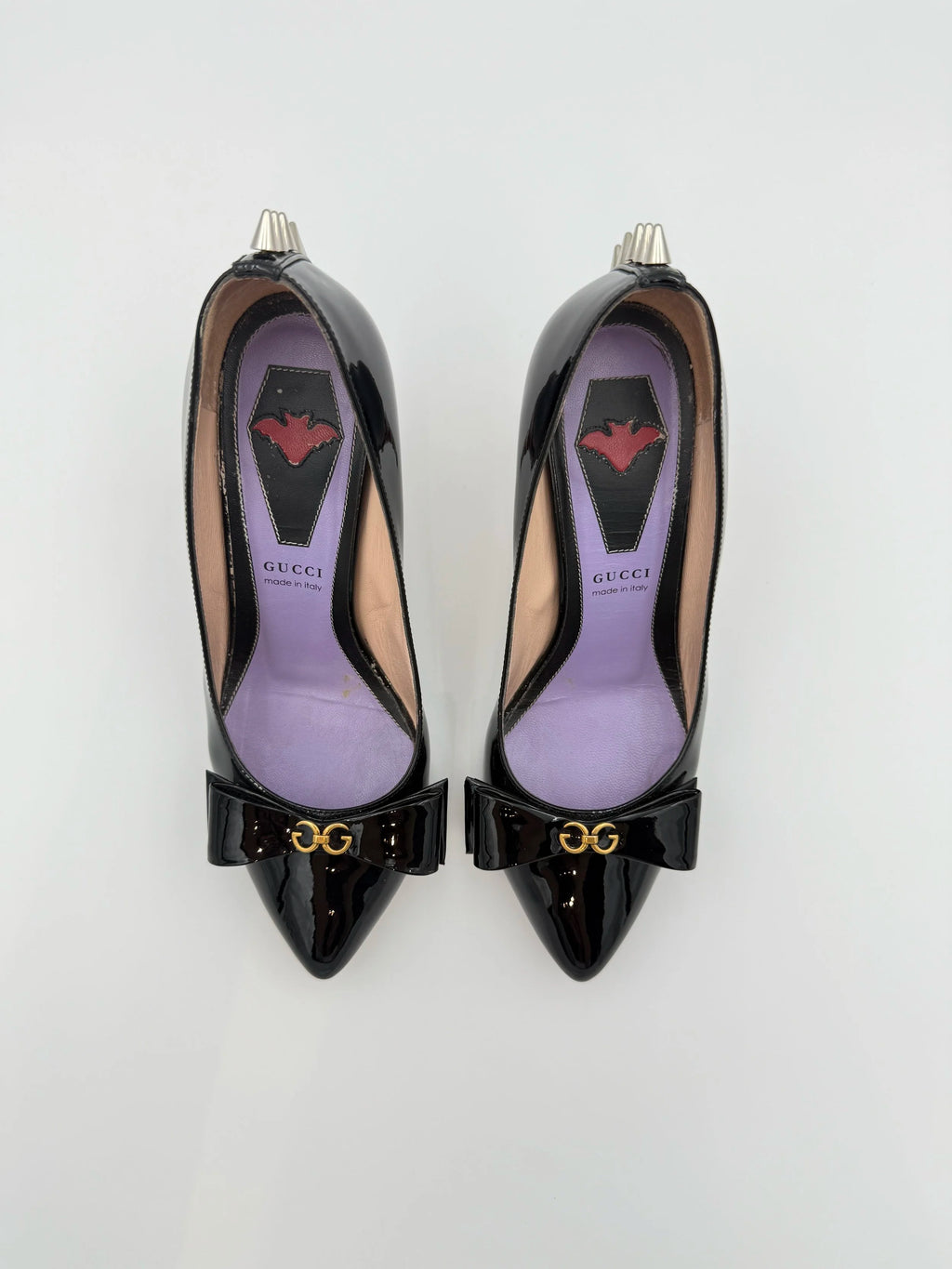 Black Gucci Sadie GG Spiked - Size 36EU