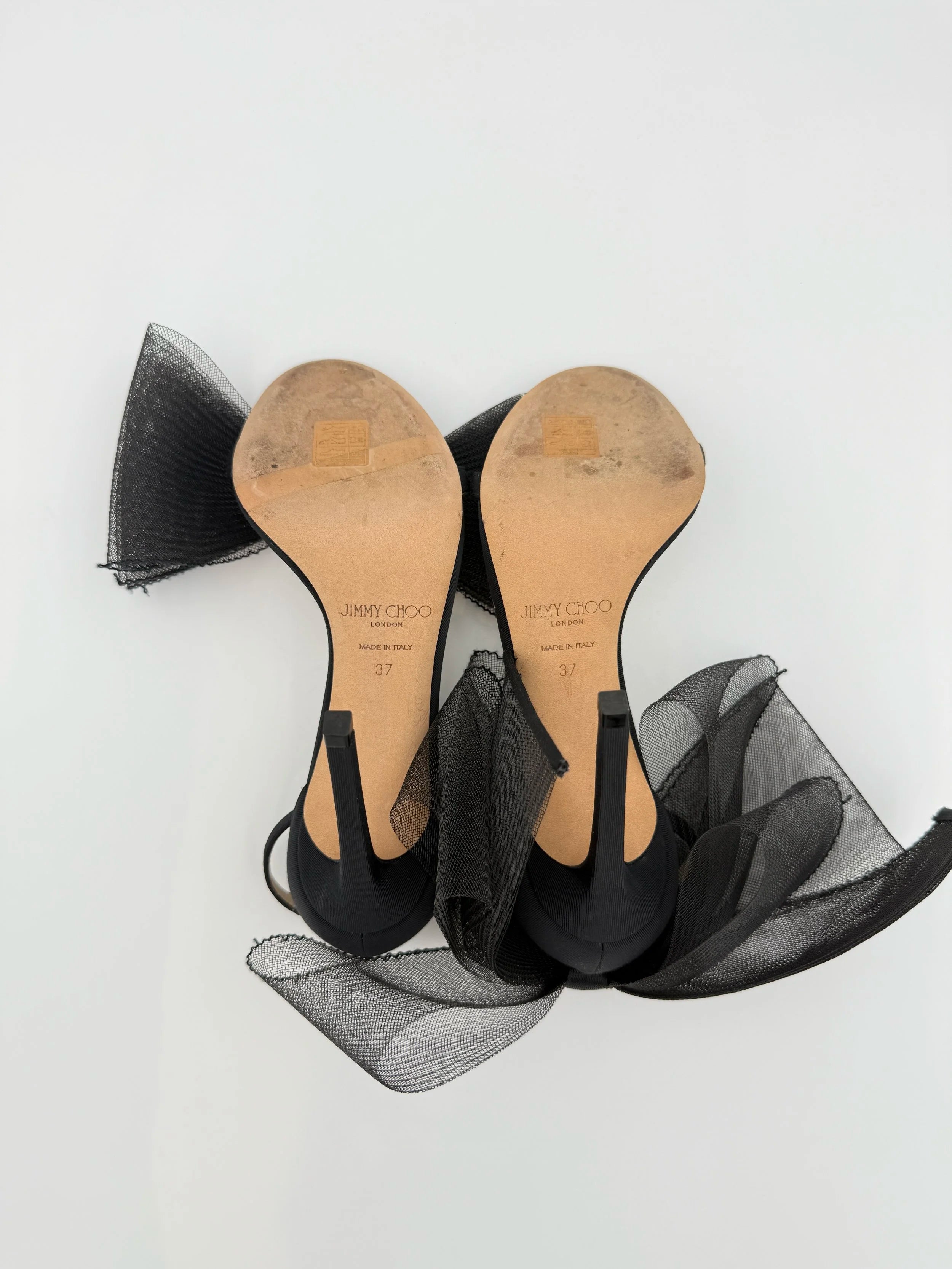 Jimmy Choo Aveline 100 Black - Size EU37