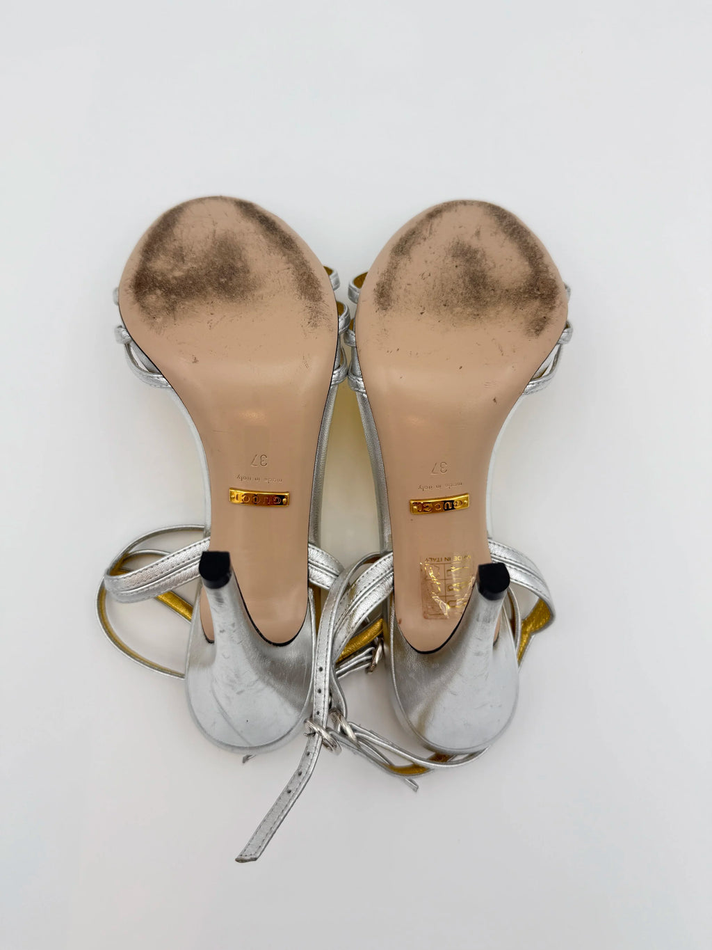 Gucci Draconian Silver - Size EU37