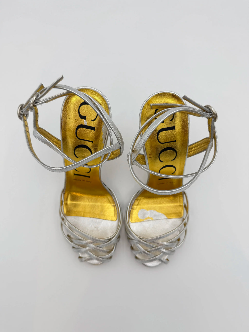 Gucci Draconian Silver - Size EU37