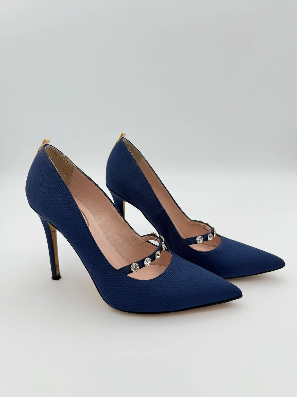 SJP Daphne Blue Crystal - Size EU36.5