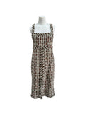 Mixed Neutral color tweed Dress Small