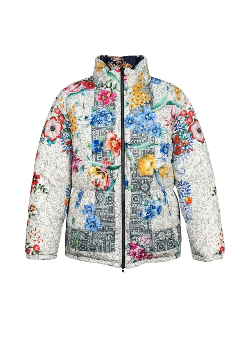 Jhonny Was Double Sided Puffer Jacket Medium