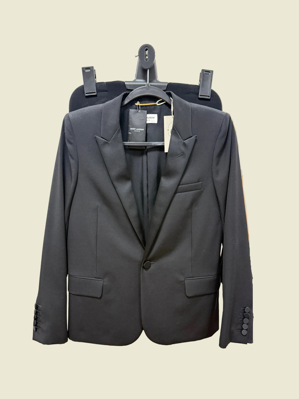 Saint Laurent Black Tuxedo Blazer size S