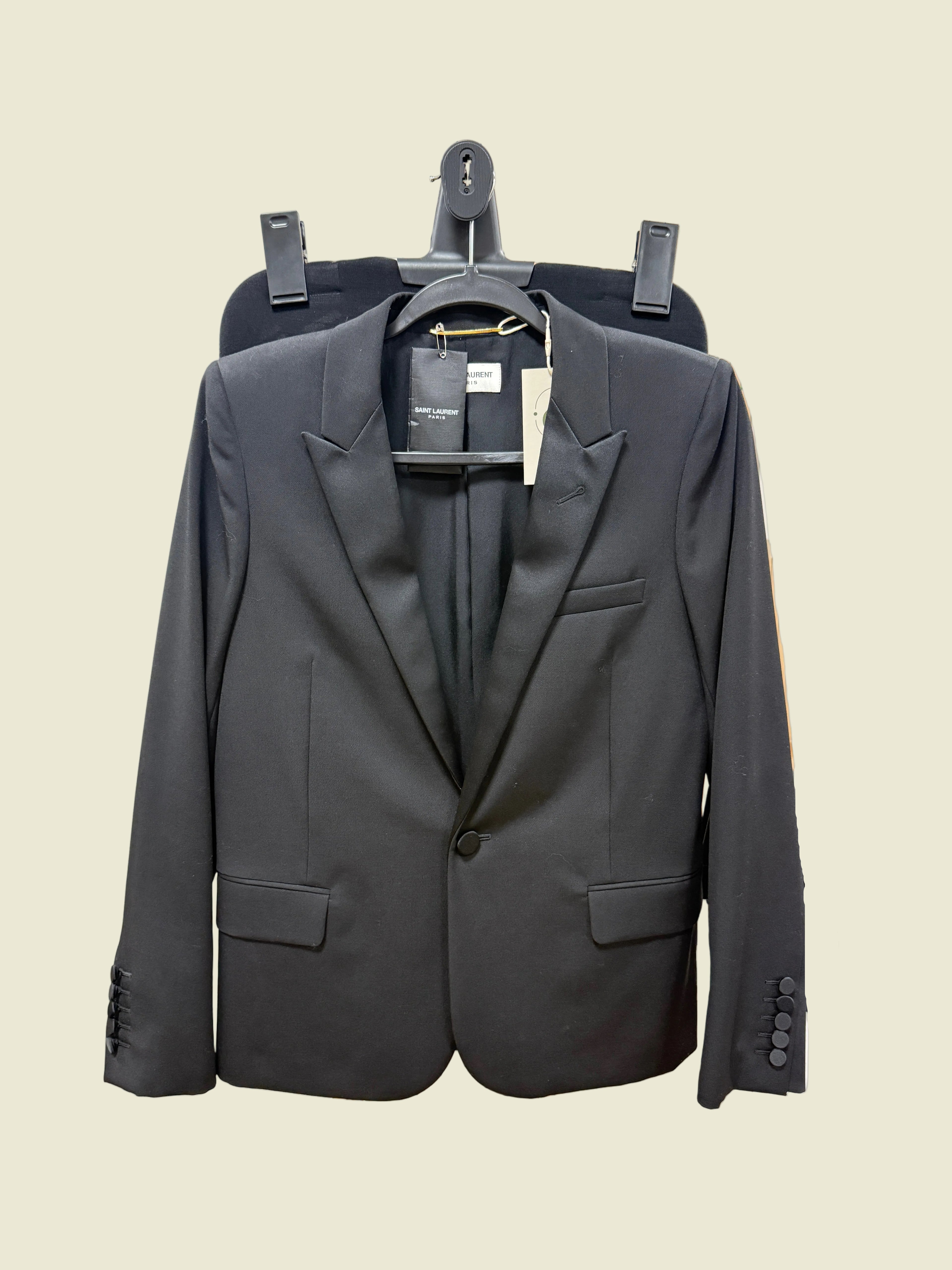 Saint Laurent Black Tuxedo Blazer size S