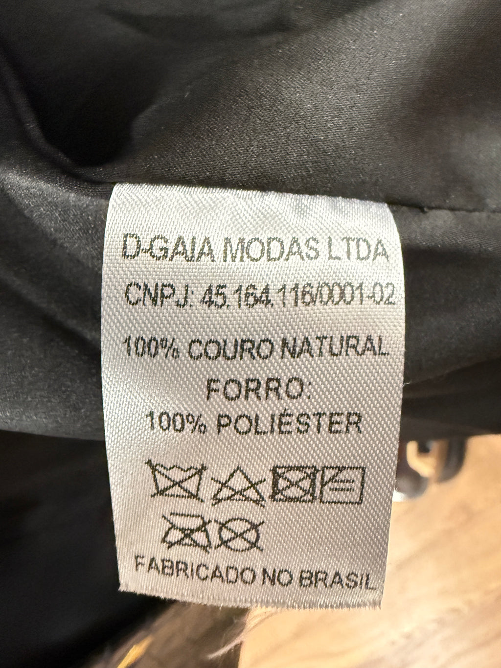DGaia Intreciatto Leather Vest with Belt