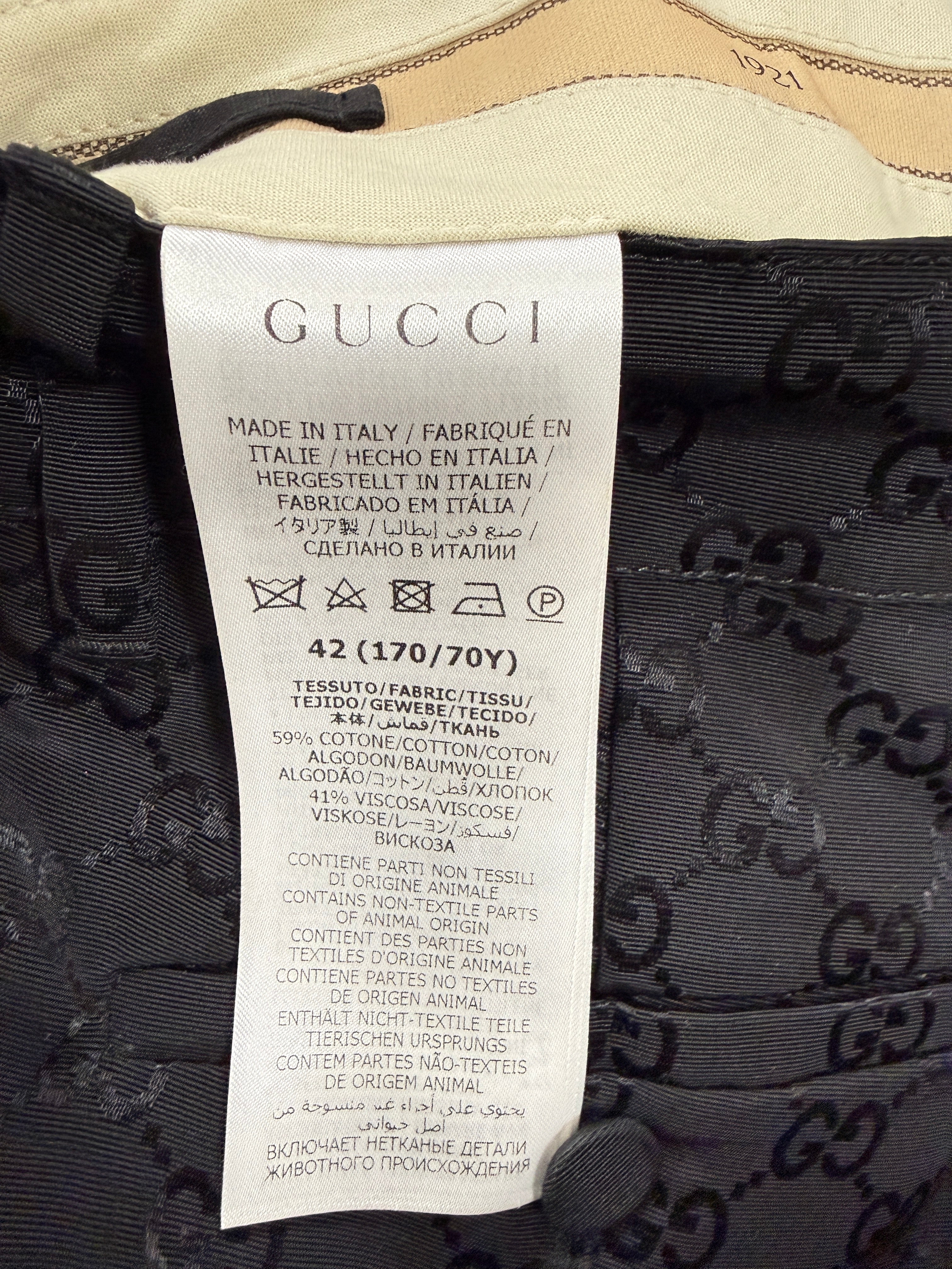 Gucci Monogram Jacquard pants