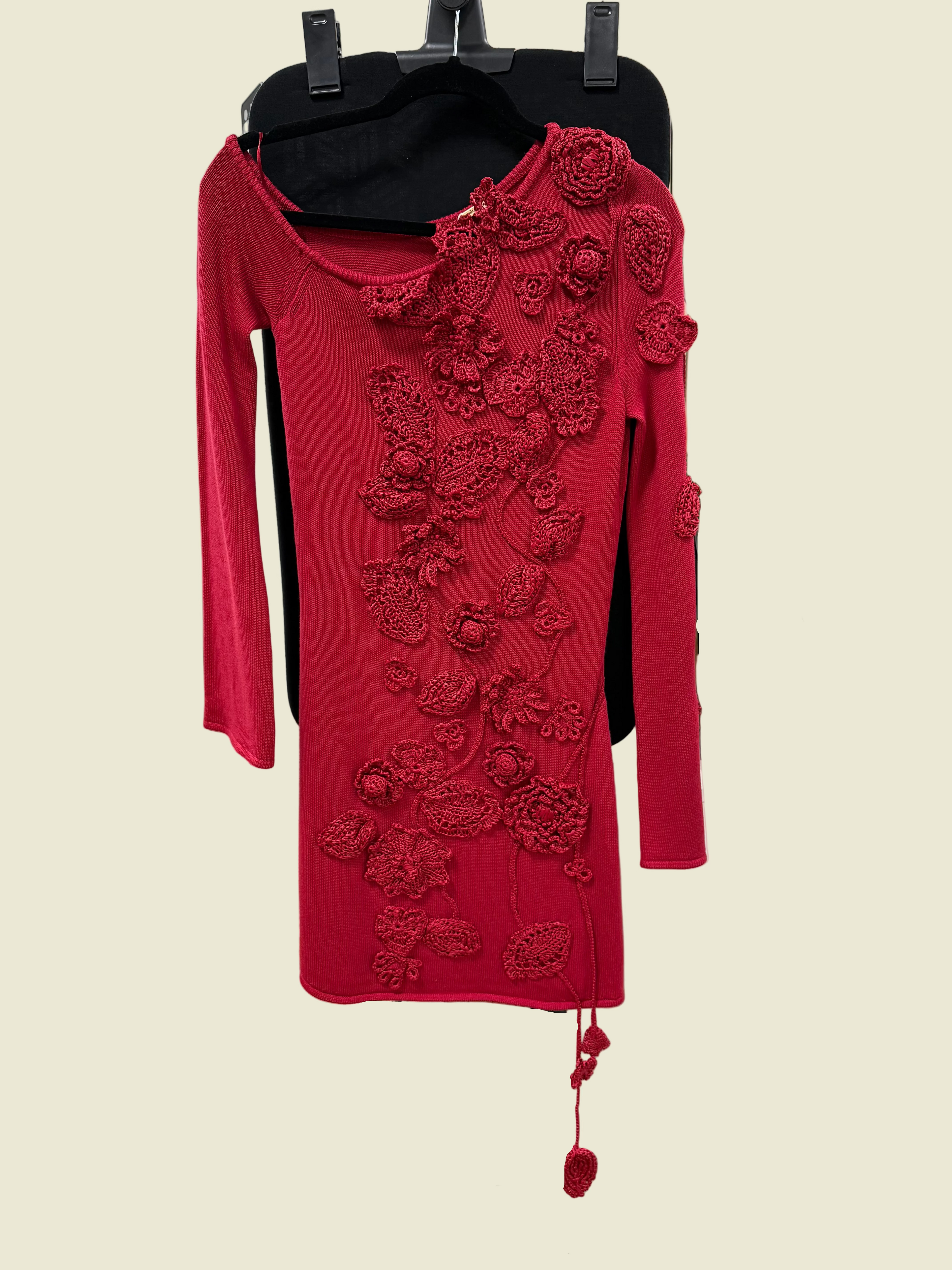 Cult Gaia Red knit dress