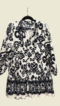 Zara PB Print Mini Dress small