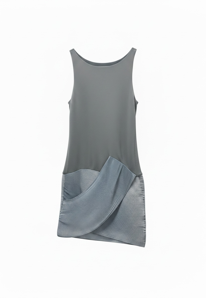 Armani Gray Dress Size M