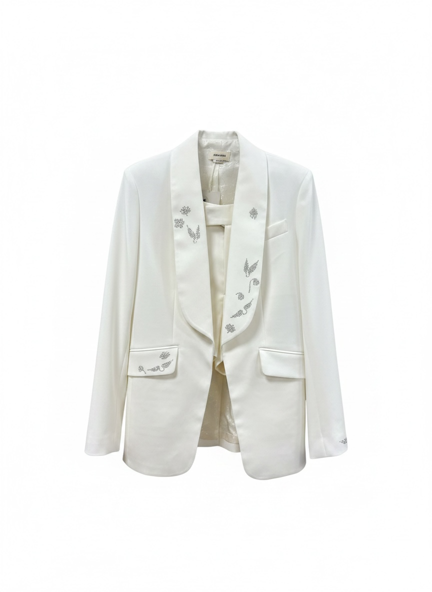 Zadig off white jacket set
