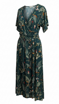 Dress To Green Wrap Dress small