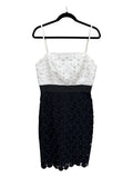 Milly Black White pencil dress Medium