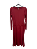 Zara Red Jersey Dress Large