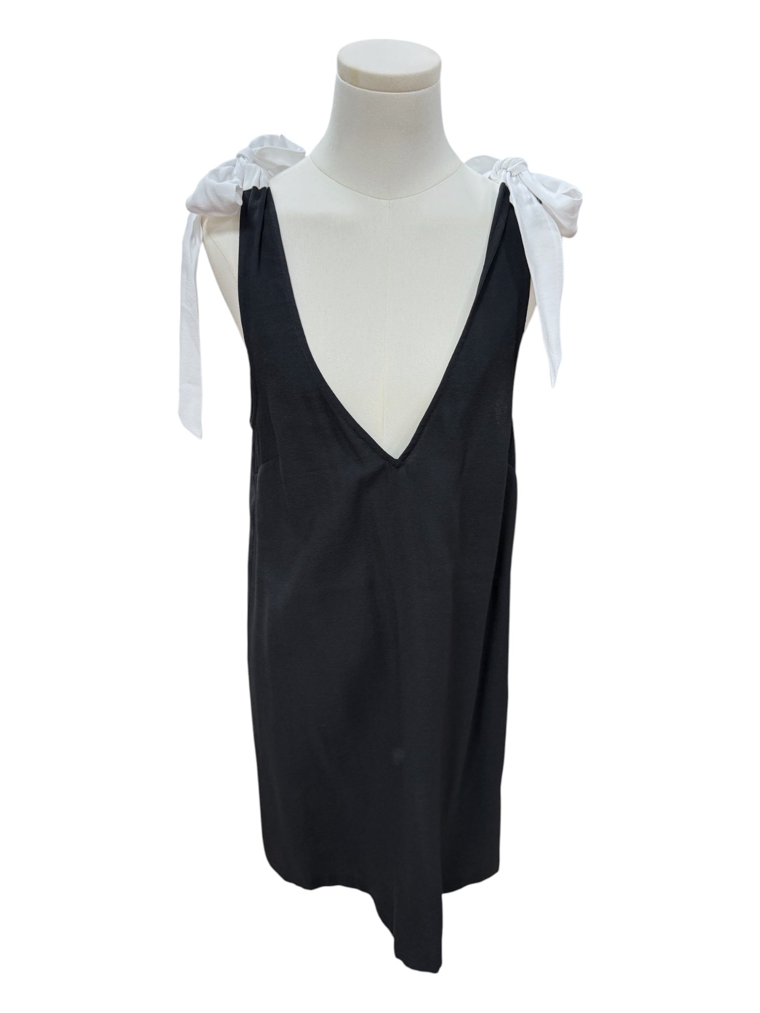 H&M white bowl dress Small NWT