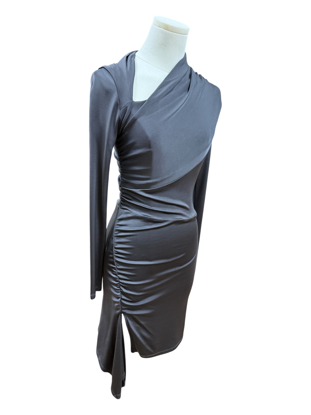 ET OCHS Grey Jersey Dress