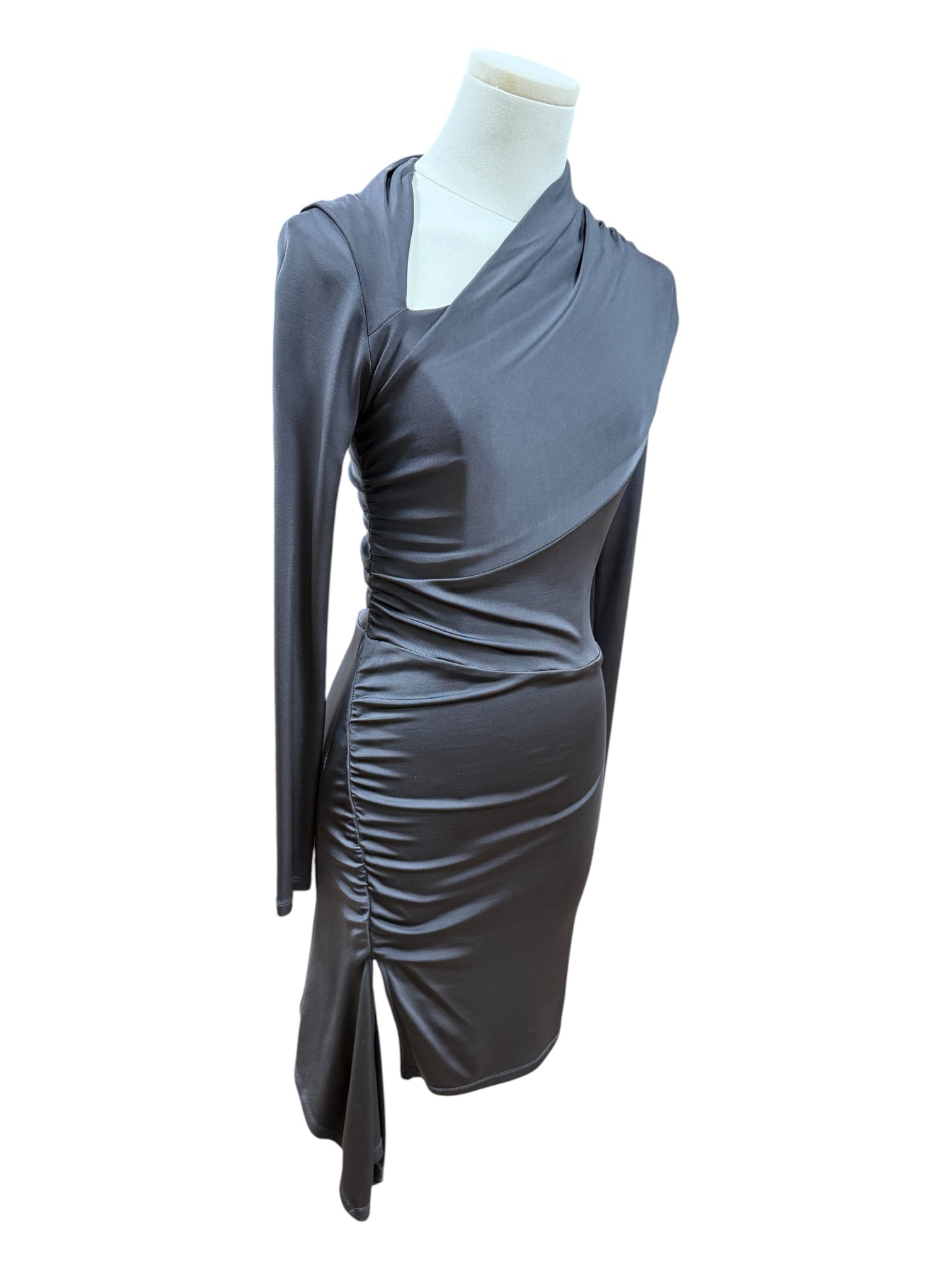 ET OCHS Grey Jersey Dress