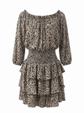 Amissima Black Florar Mini dress Small