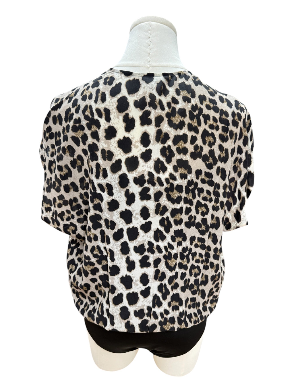 Lellis leopard printed body Small