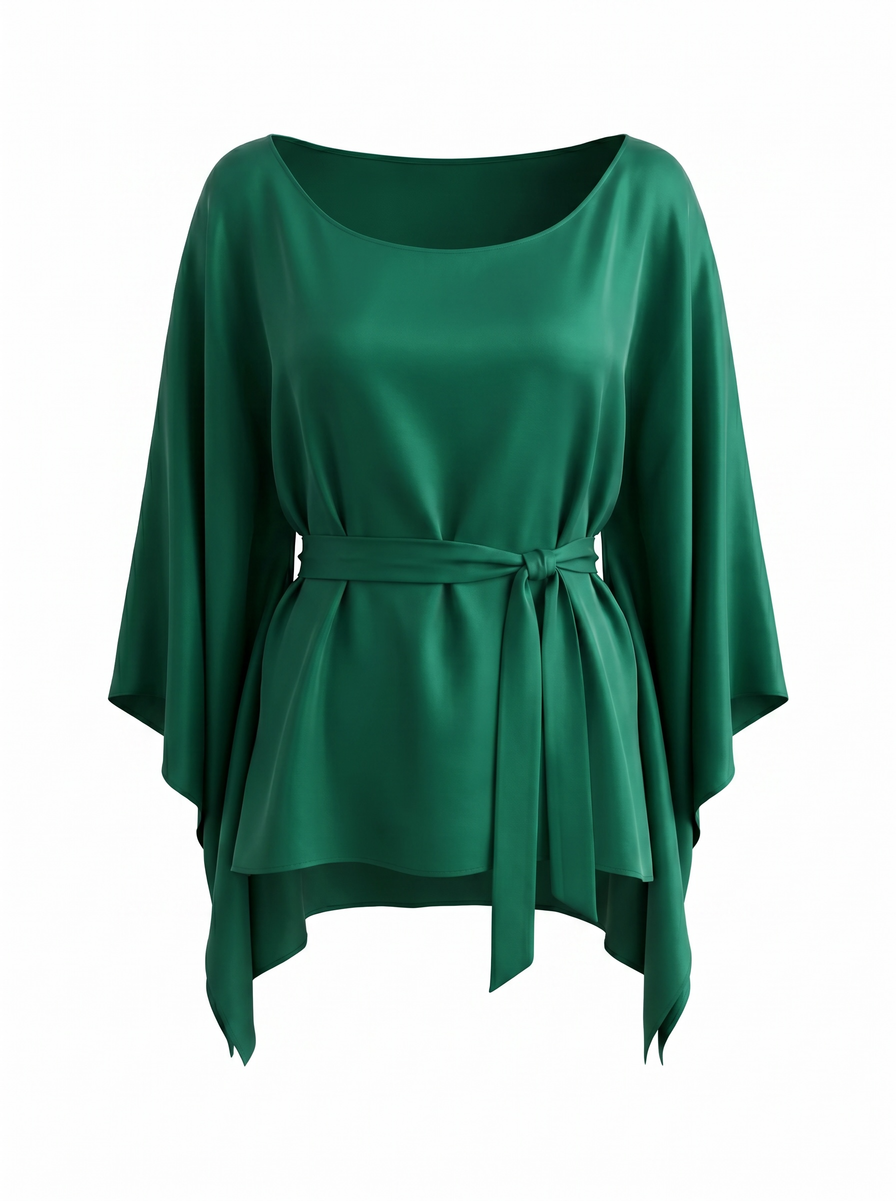 Haute Hippie green scarf top