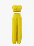 Yellow top pants set Size XS