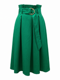 Jealous Tomato Green skirt with belt Small