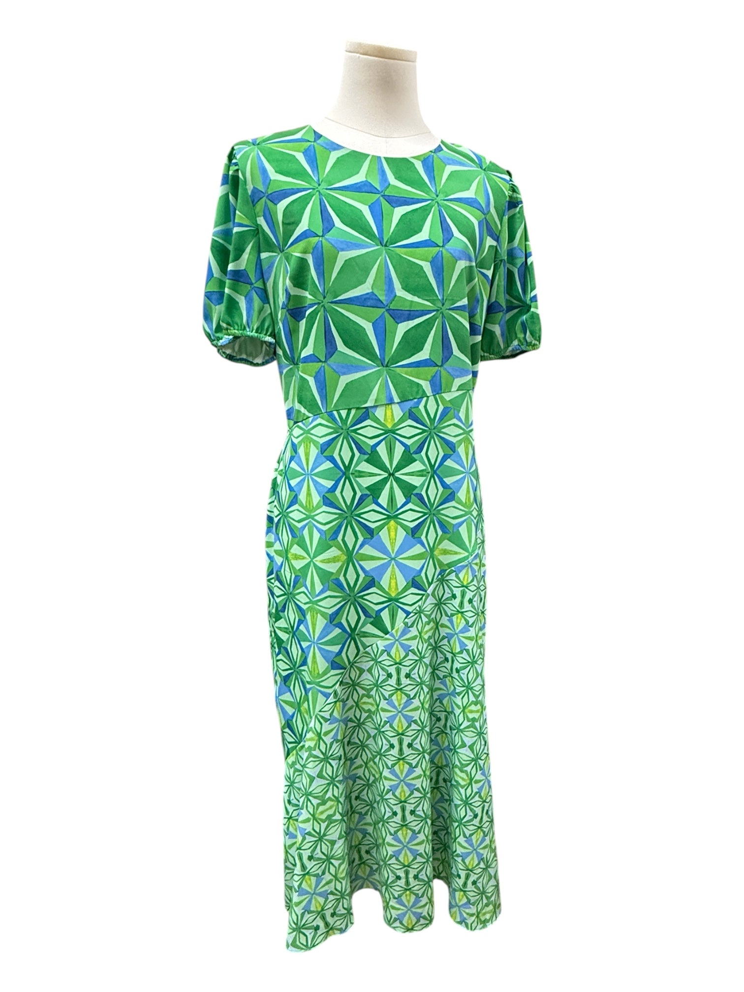 Donna Morgan Green Maxi Dress XL