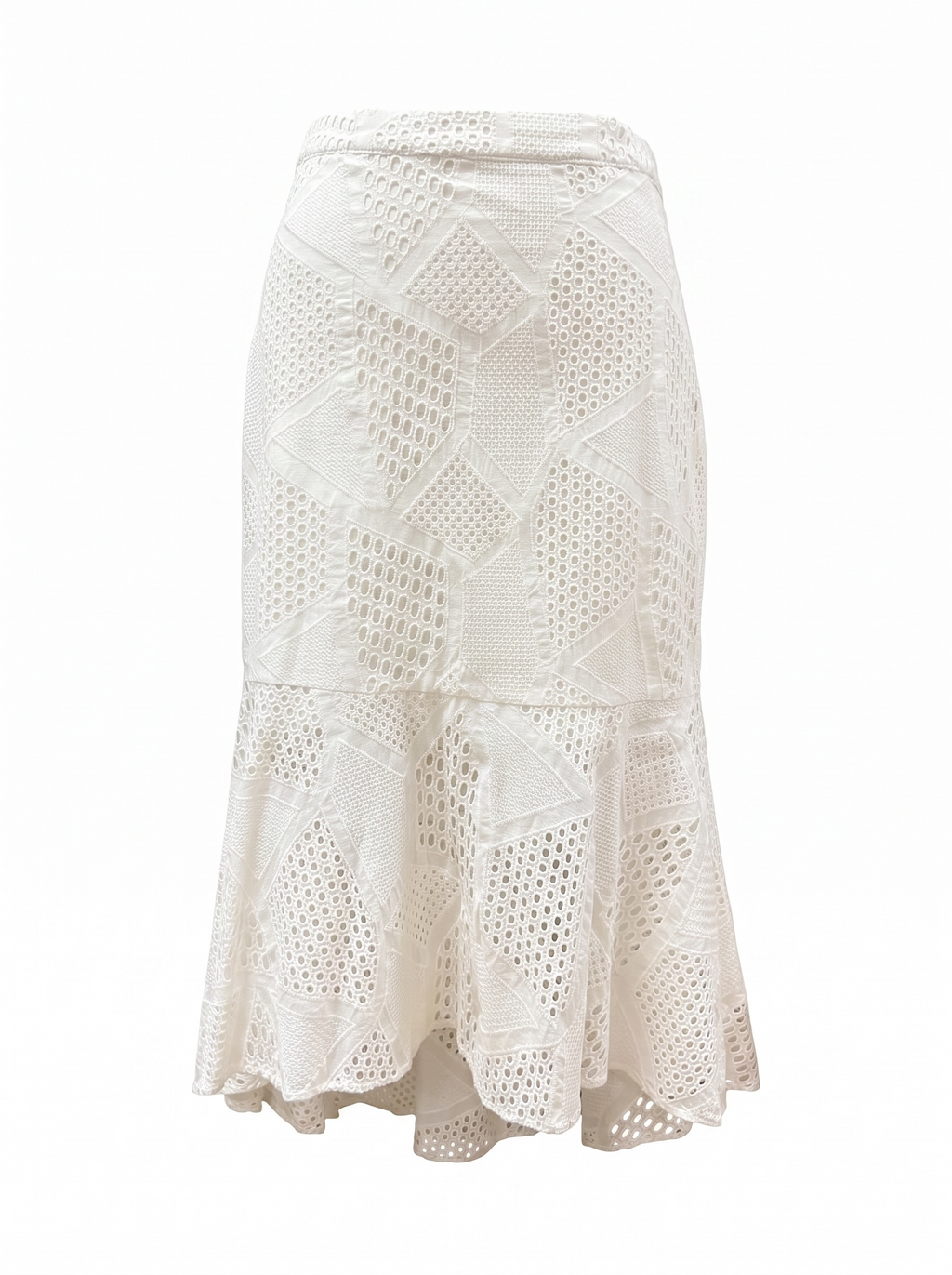 Patbo Riachuelo White midi skirt Small