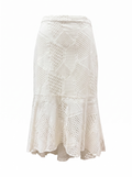 Patbo Riachuelo White midi skirt Small