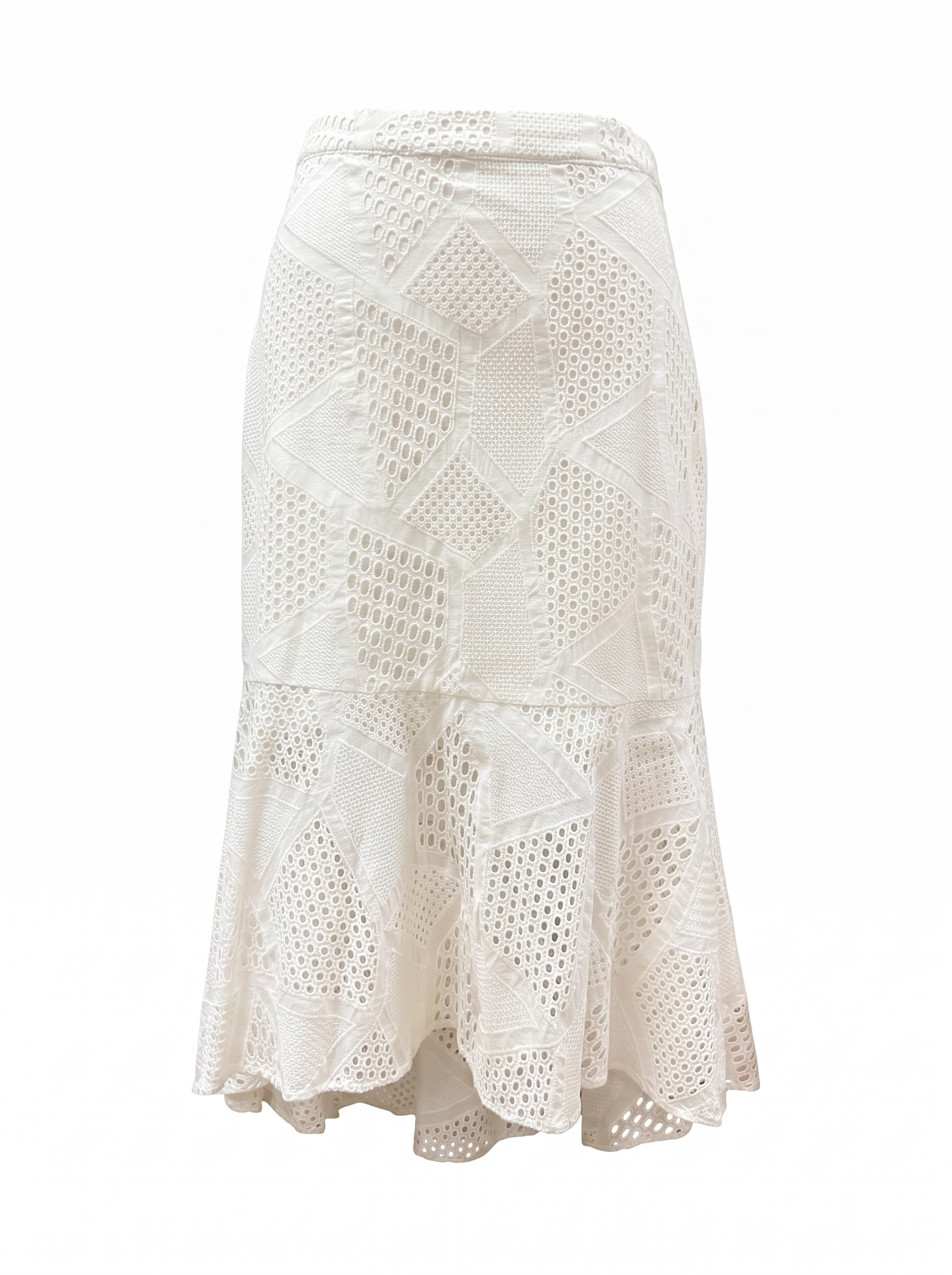 Patbo Riachuelo White midi skirt Small
