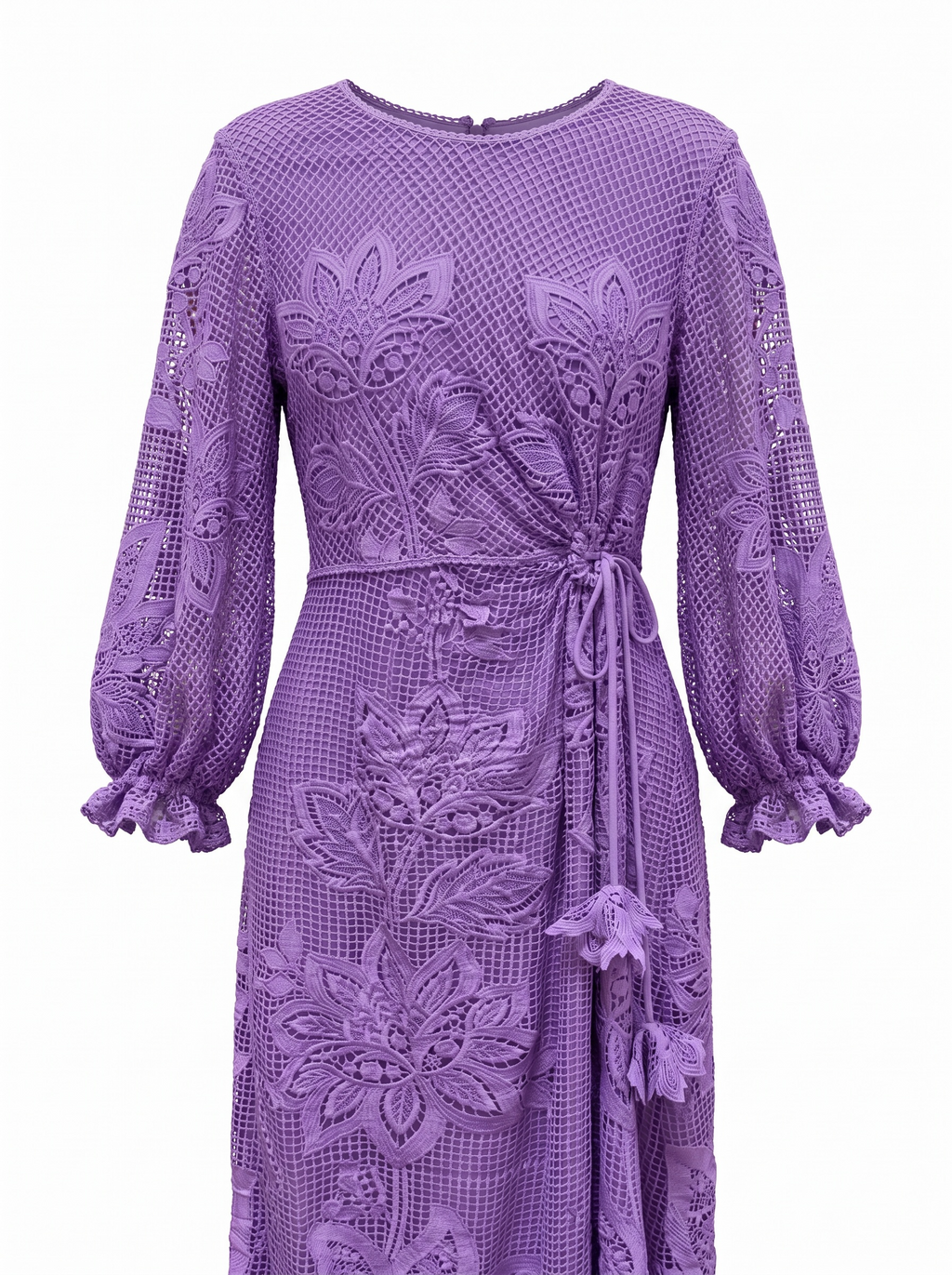 Farm Rio Purple Guipire dress Size XL with tags