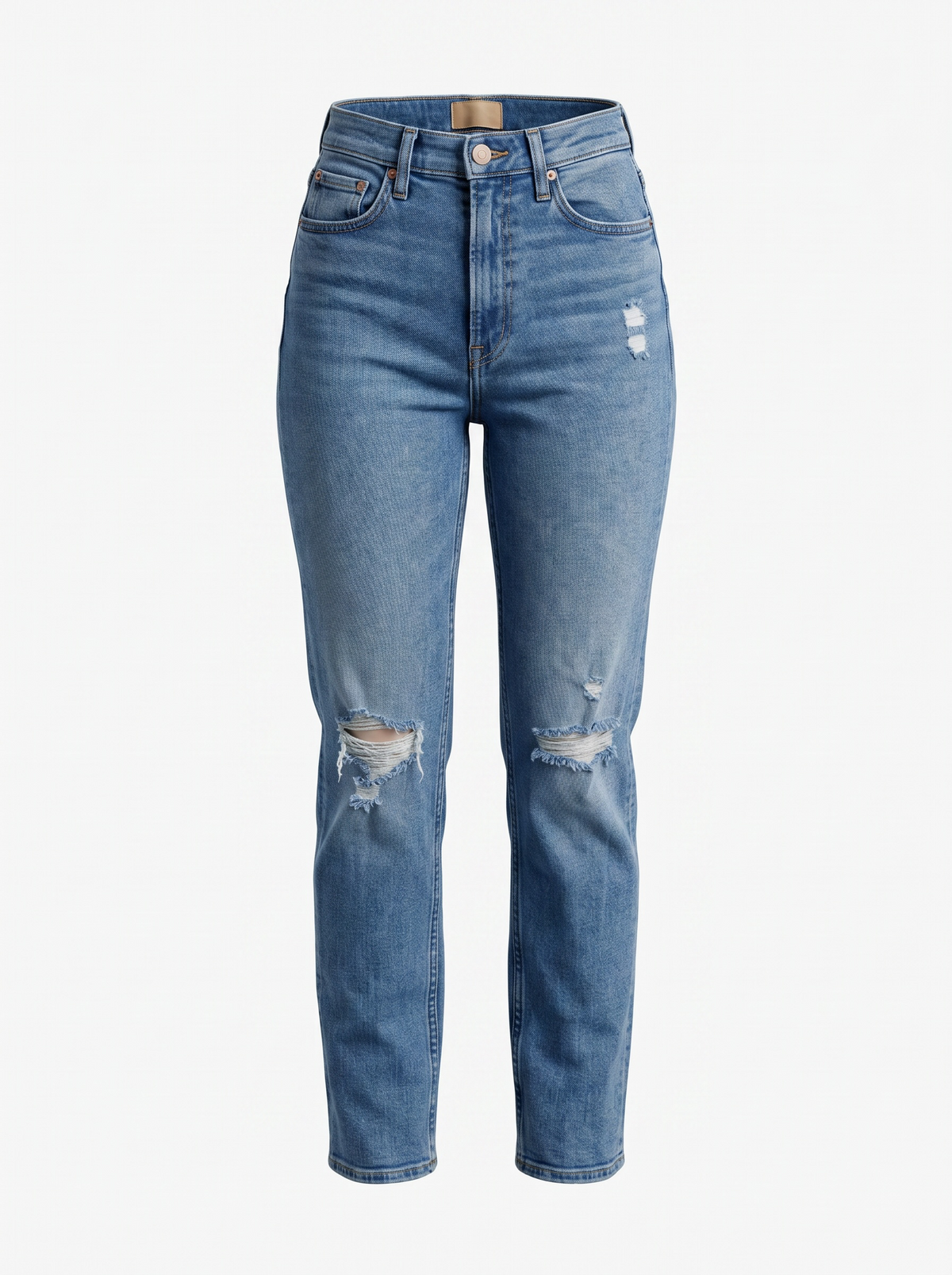 Mother Blue Straight Denin - Size XS
